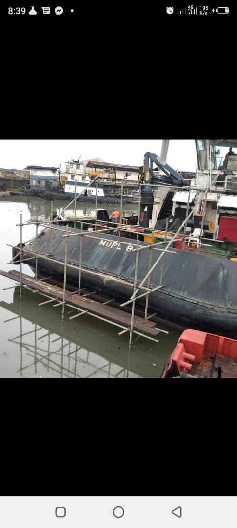 MDPL boat sea port scaffold